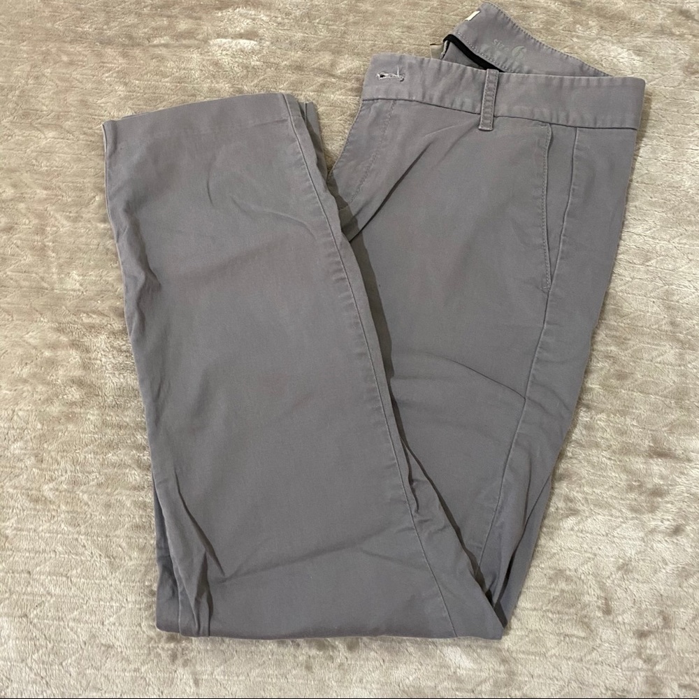 J Crew Frankie Gray Pants